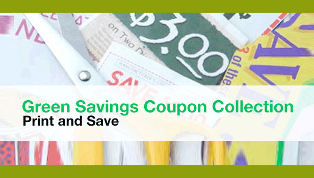 Post image for October ’11 Green Coupon Roundup