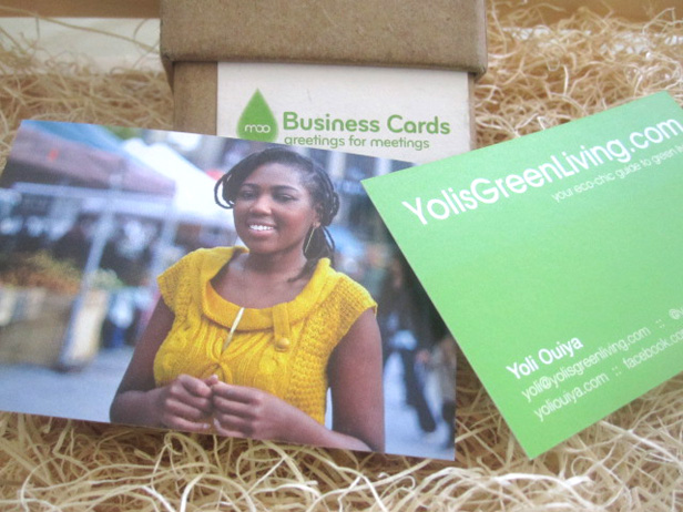 Thumbnail image for Green Business Cards from Moo.com + Win 50 Cards