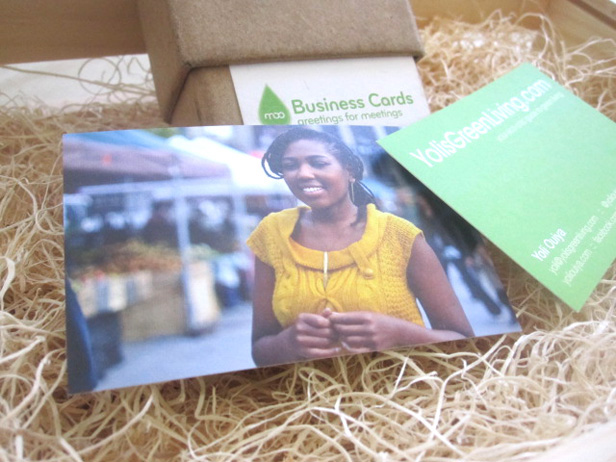 Moo.com Green Business Cards
