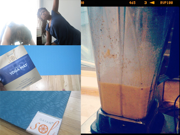 Post image for Health Makeover :: Day 9 – Yoga and Mellow Yellow Watermelon Smoothie