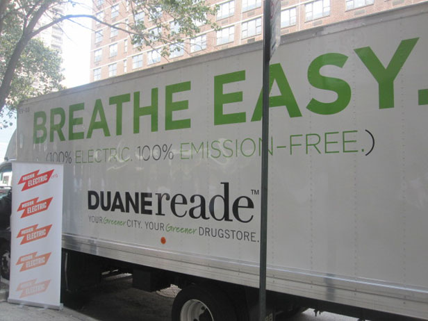 Post image for Duane Reade Acquires 100% Electric Trucks